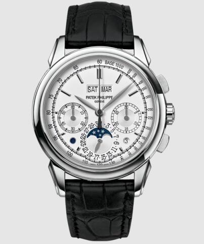 Cheapest Patek Philippe Watch Price Replica Grand Complications Perpetual Calendar Chronograph 5270 White Gold 5270G-013